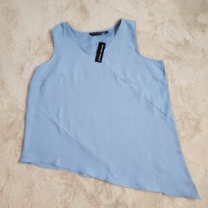5 /$25 Light Blue Sleeveless Top 22W Brand New